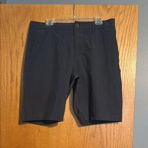 Hang Ten Navy Casual Flat Front Shorts